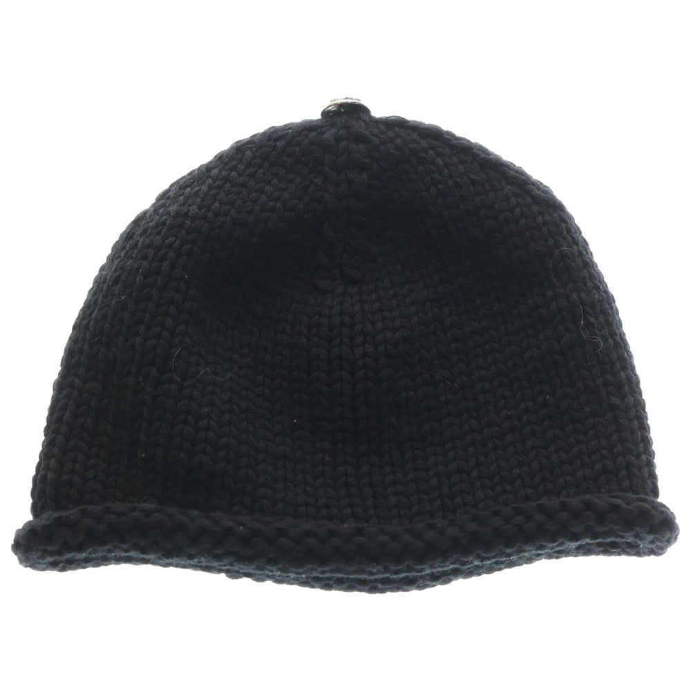 CHROME HEARTS(クロムハーツ) BEANIE CASH レザーパッチビーニー BS