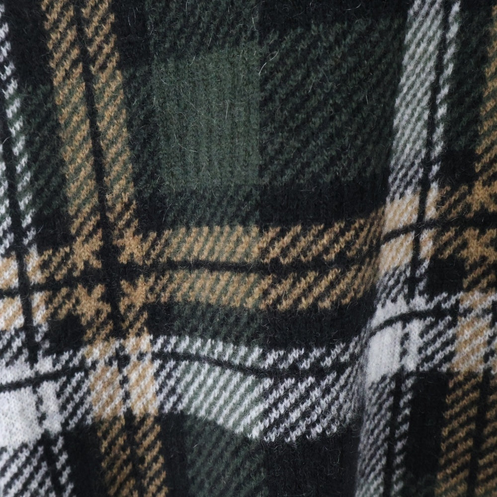 CHROME HEARTS(クロムハーツ) BIG CITY チェック柄Vネックニット