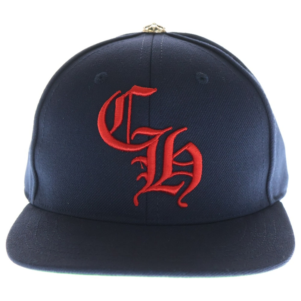 Chrome Hearts コットンベースボールキャップ CHROME HEARTS(クロムハーツ) CH HAT CH刺繍ベースボールキャップ帽子