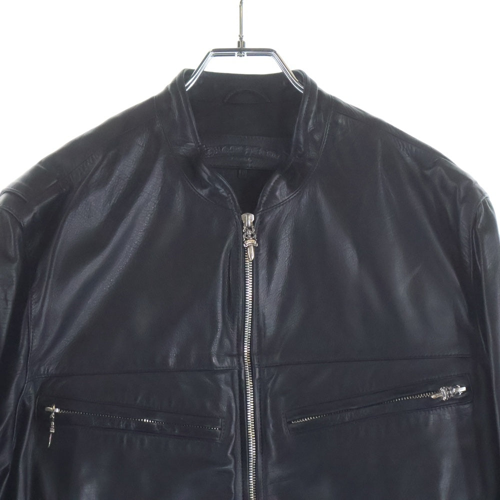 CHROME HEARTS(クロムハーツ) MEAT WAGON LEATHER JACKET ミートワゴン レザージャケット