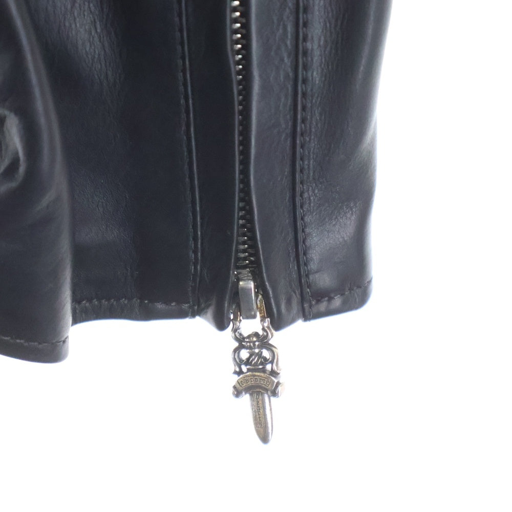 CHROME HEARTS(クロムハーツ) MEAT WAGON LEATHER JACKET ミートワゴン レザージャケット