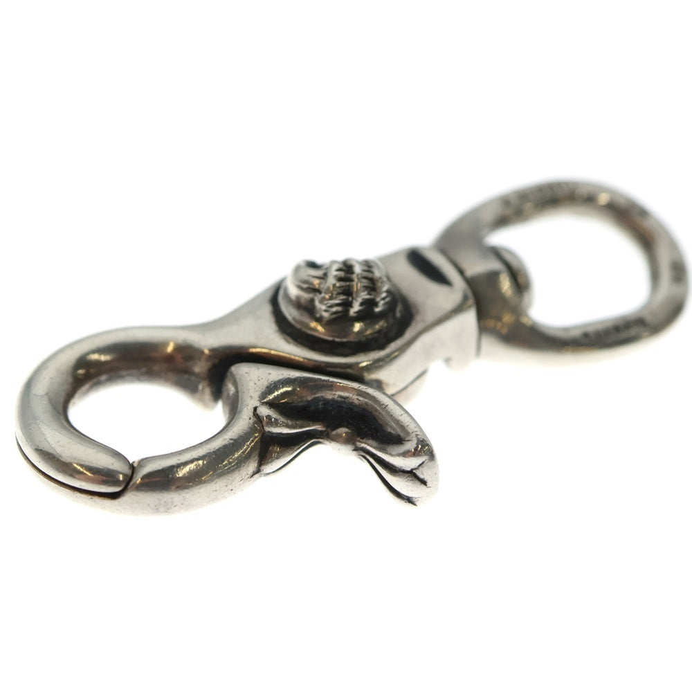 CHROME HEARTS(クロムハーツ) CLIP SWIVEL クロウモチーフ クリップスイベル シルバークリップウォレットチェーン