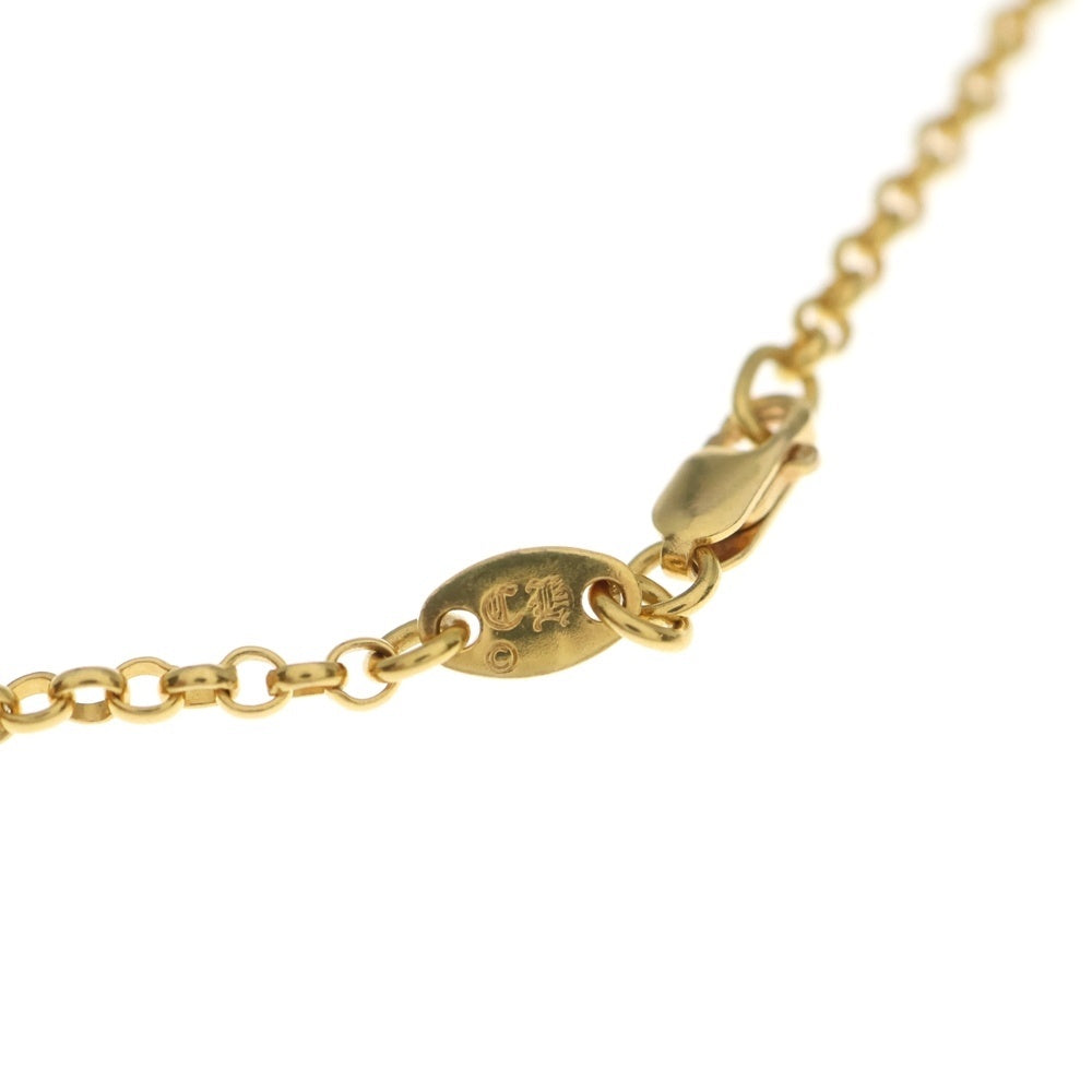クロムハーツ　22k ロールチェーン　ネックレス　18inch CHROME HEARTS(クロムハーツ) 22K NECKCHAIN R18 ロールチェーン