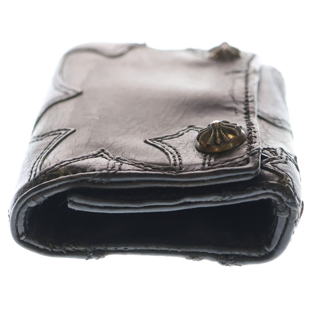 CHROME HEARTS(クロムハーツ) 3FOLD 3フォールド クロスパッチ付き