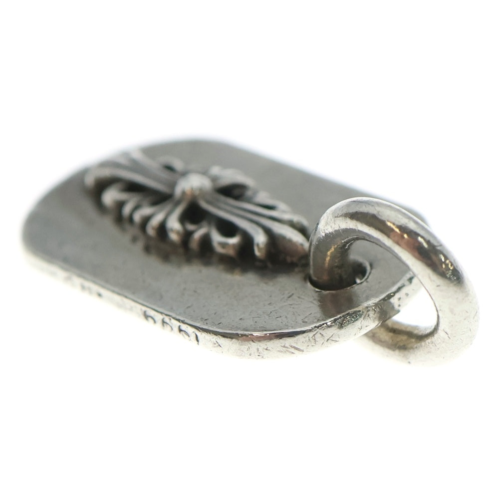 CHROME HEARTS(クロムハーツ) RAISED FRLR DOGTAG レイズドフローラル