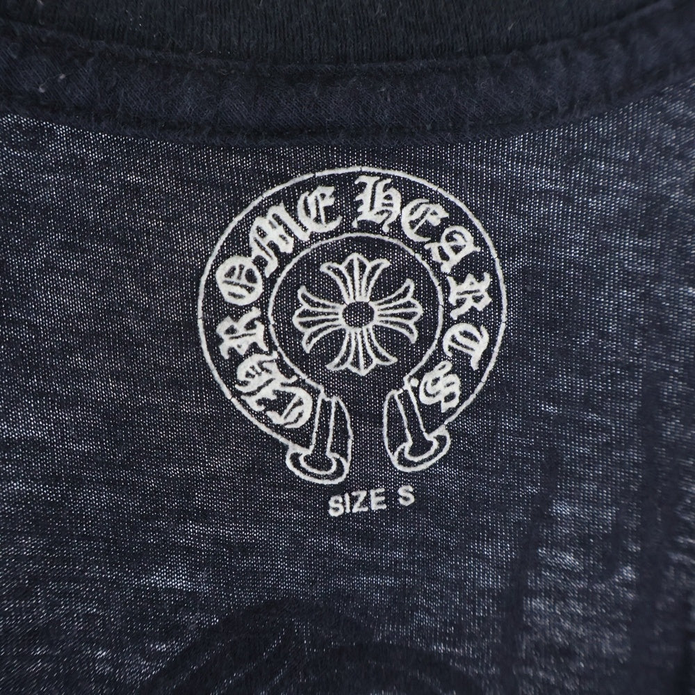 CHROME HEARTS(クロムハーツ) OLD バックCHプラス 半袖Tシャツ ブラック