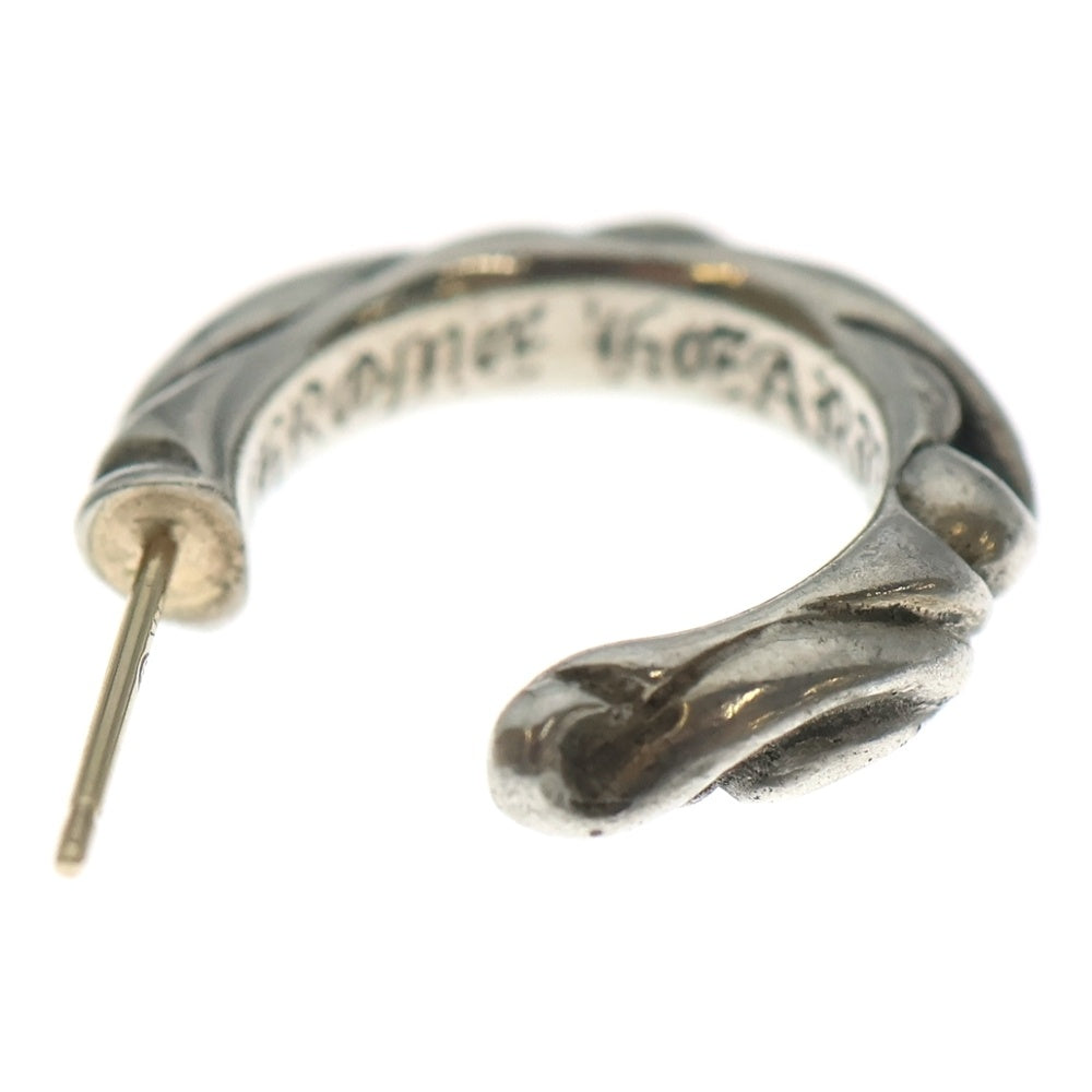 CHROME HEARTS(クロムハーツ) HOOP SCROOL スクロール フープピアス シルバー BCA102
