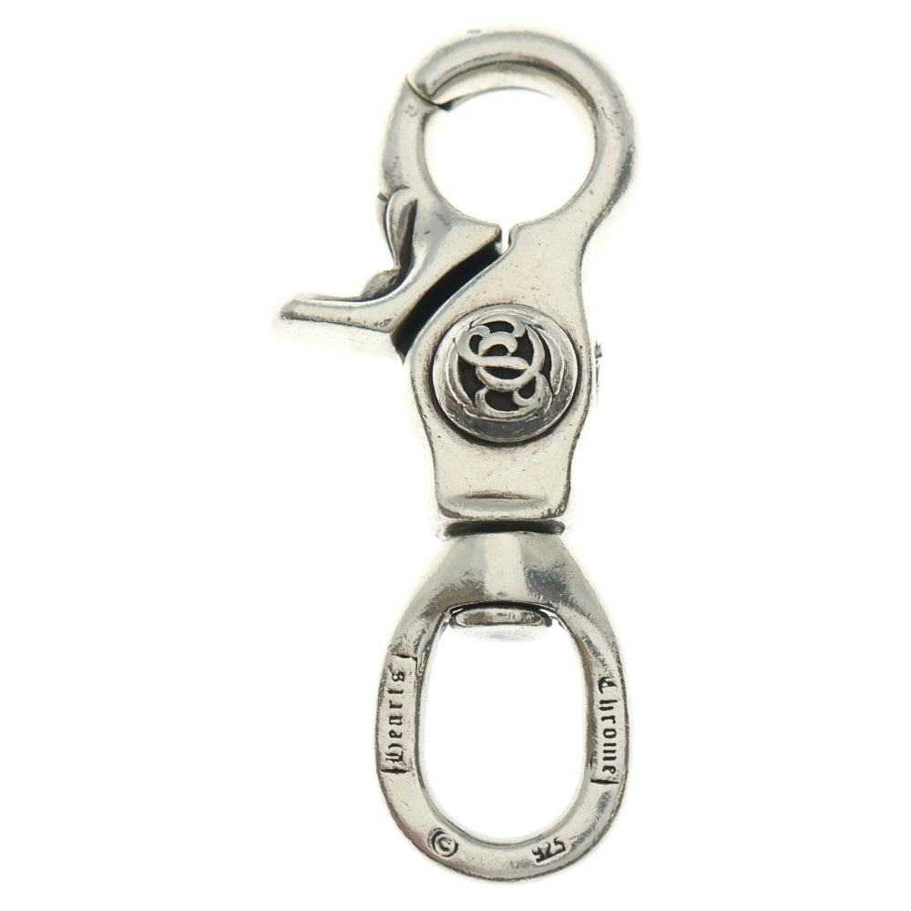 CHROME HEARTS(クロムハーツ) CLIP SWIVEL FLRL クリップスイベル フローラル シルバークリップ