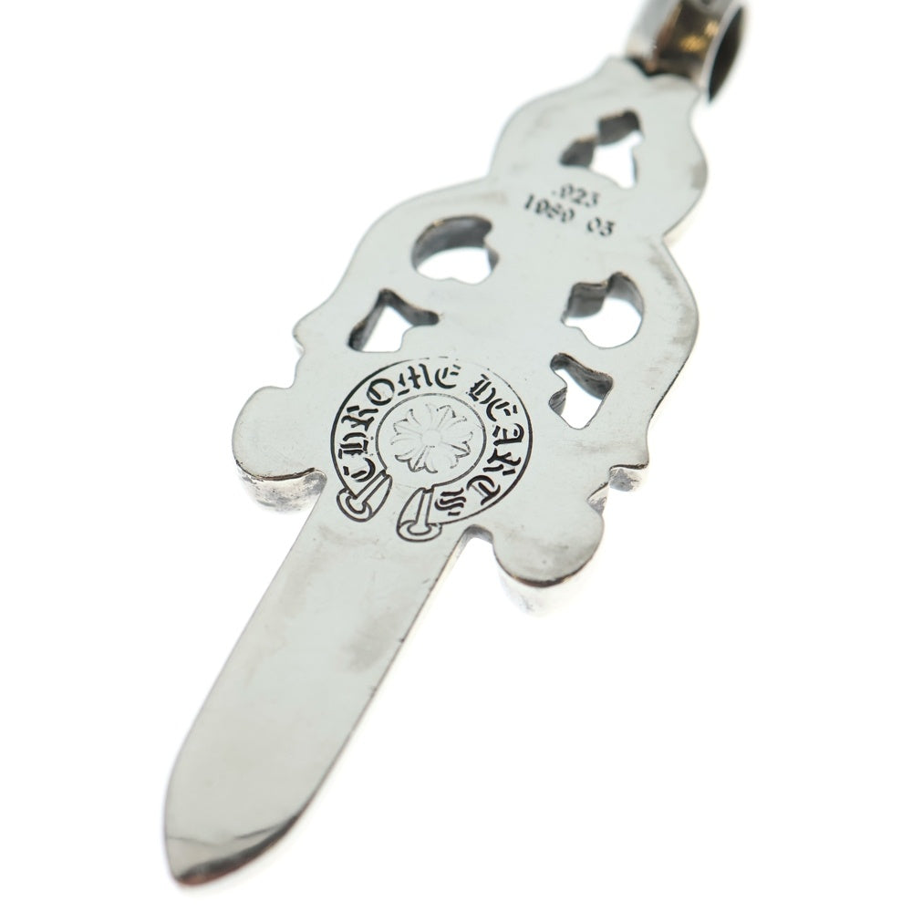 CHROME HEARTS(クロムハーツ) LARGE DAGGER ラージダガー ペンダント ネックレストップ シルバー