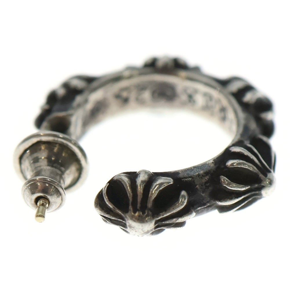 CHROME HEARTS(クロムハーツ) HOOP CROSS クロスバンド フープピアス