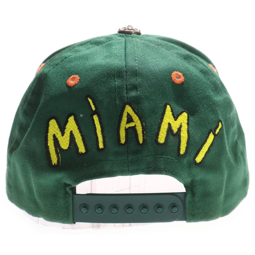CHROME HEARTS(クロムハーツ) CH HAT マイアミ限定CHロゴ刺繍帽子