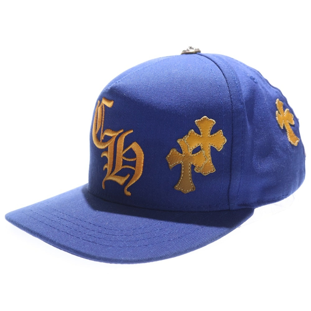 CHROME HEARTS(クロムハーツ) CH HAT CH刺繍クロスパッチベースボールキャップ