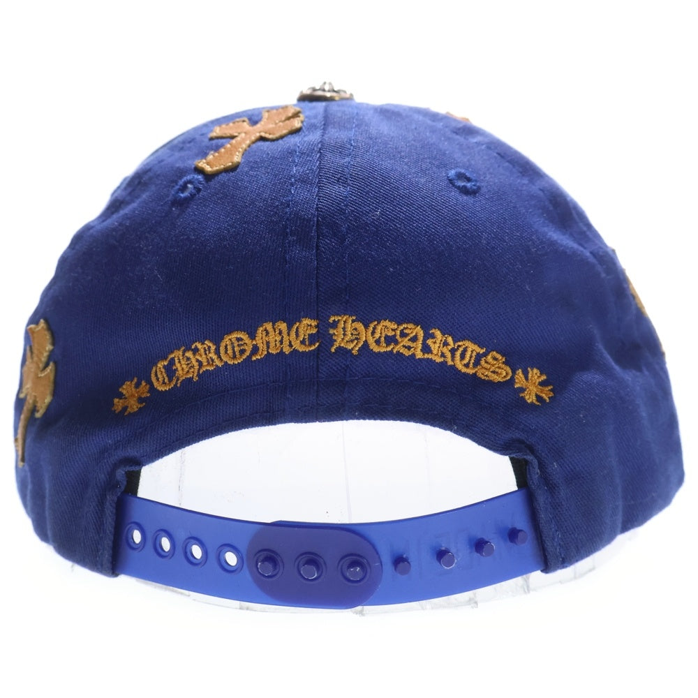 CHROME HEARTS(クロムハーツ) CH HAT CH刺繍クロスパッチベースボールキャップ