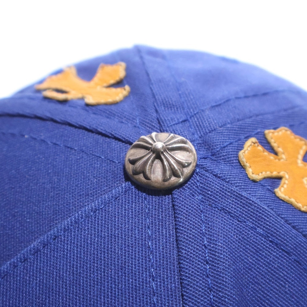 CHROME HEARTS(クロムハーツ) CH HAT CH刺繍クロスパッチベースボールキャップ
