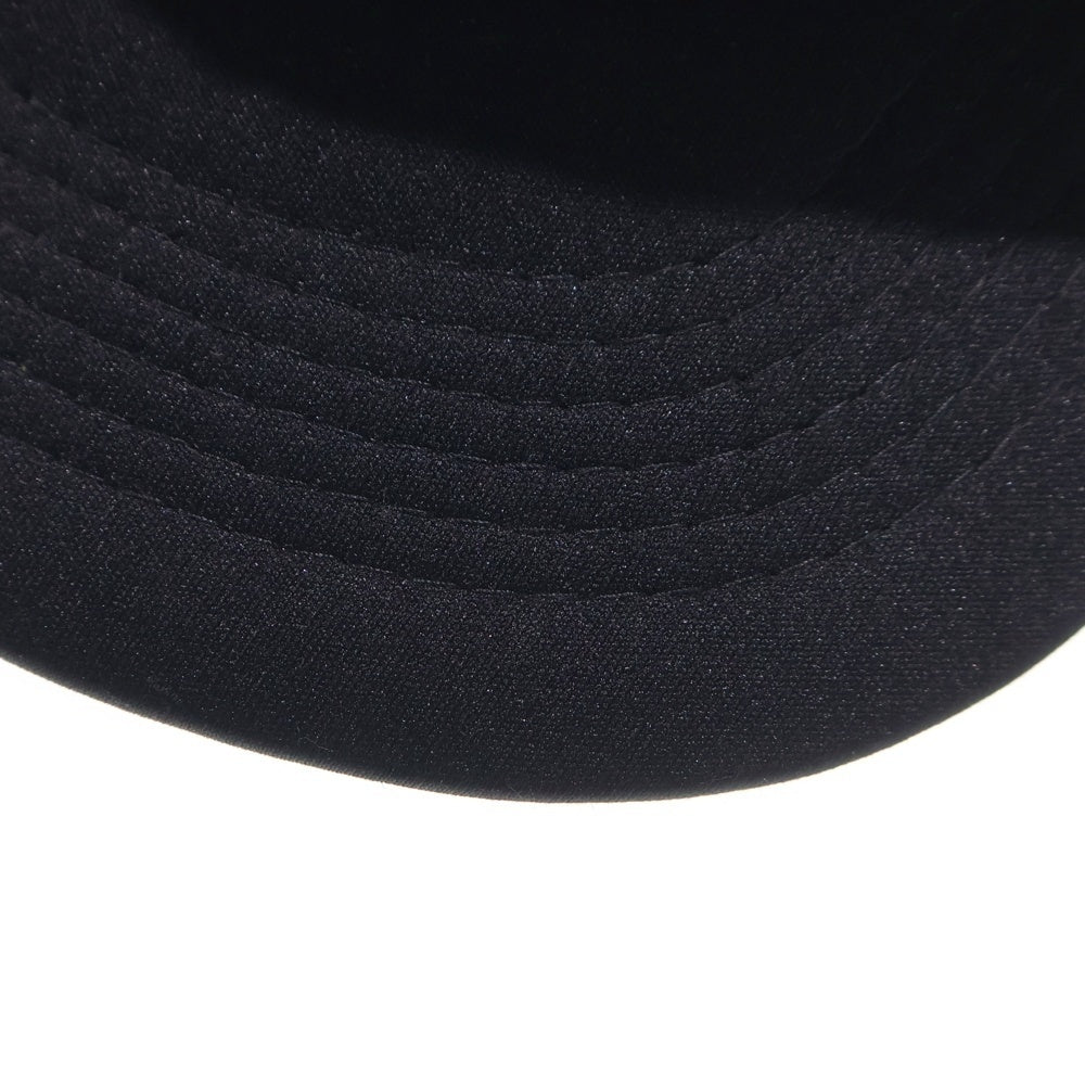 CHROME HEARTS(クロムハーツ) OLD TRUCKER CAP FUCKレザーパッチ トラッカーメッシュキャップ ブラック/ホワイト