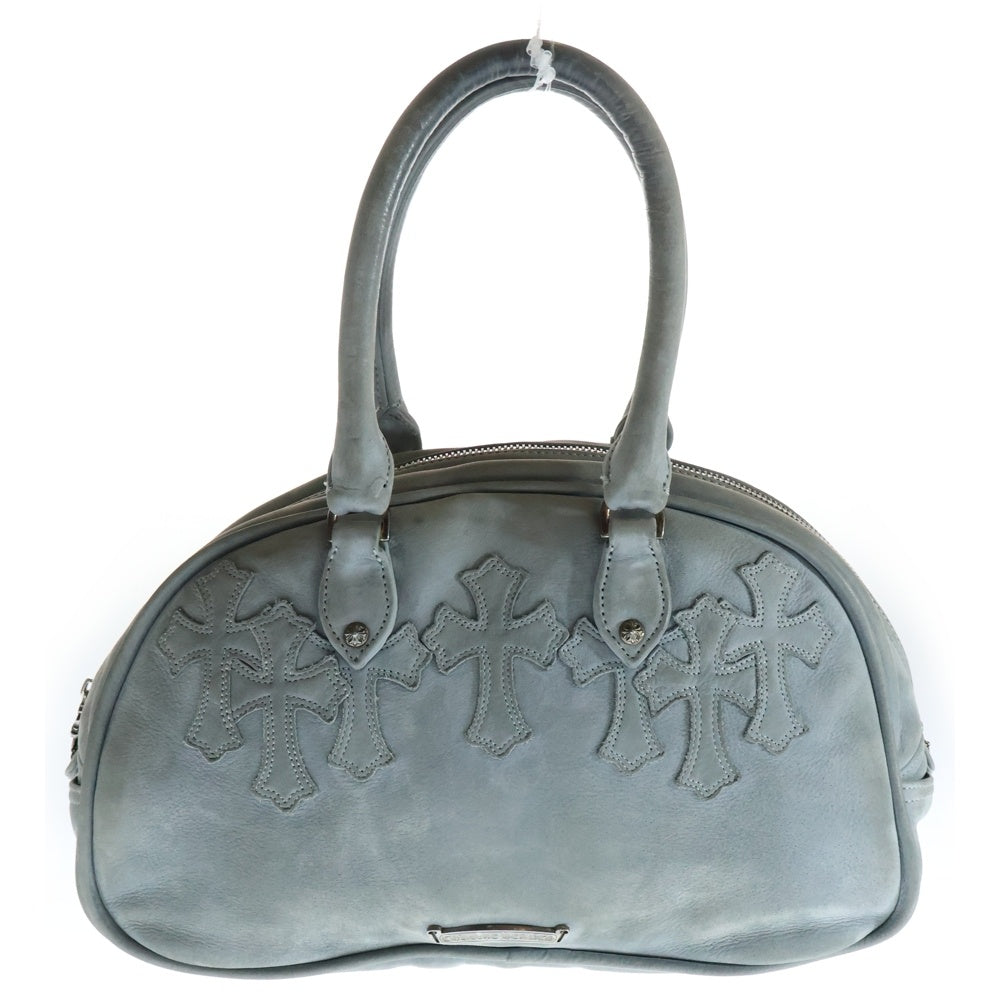CHROME HEARTS(クロムハーツ) GYM SM ジムバッグ 現行型CHチャーム付きスモールレザーハンドバッグ