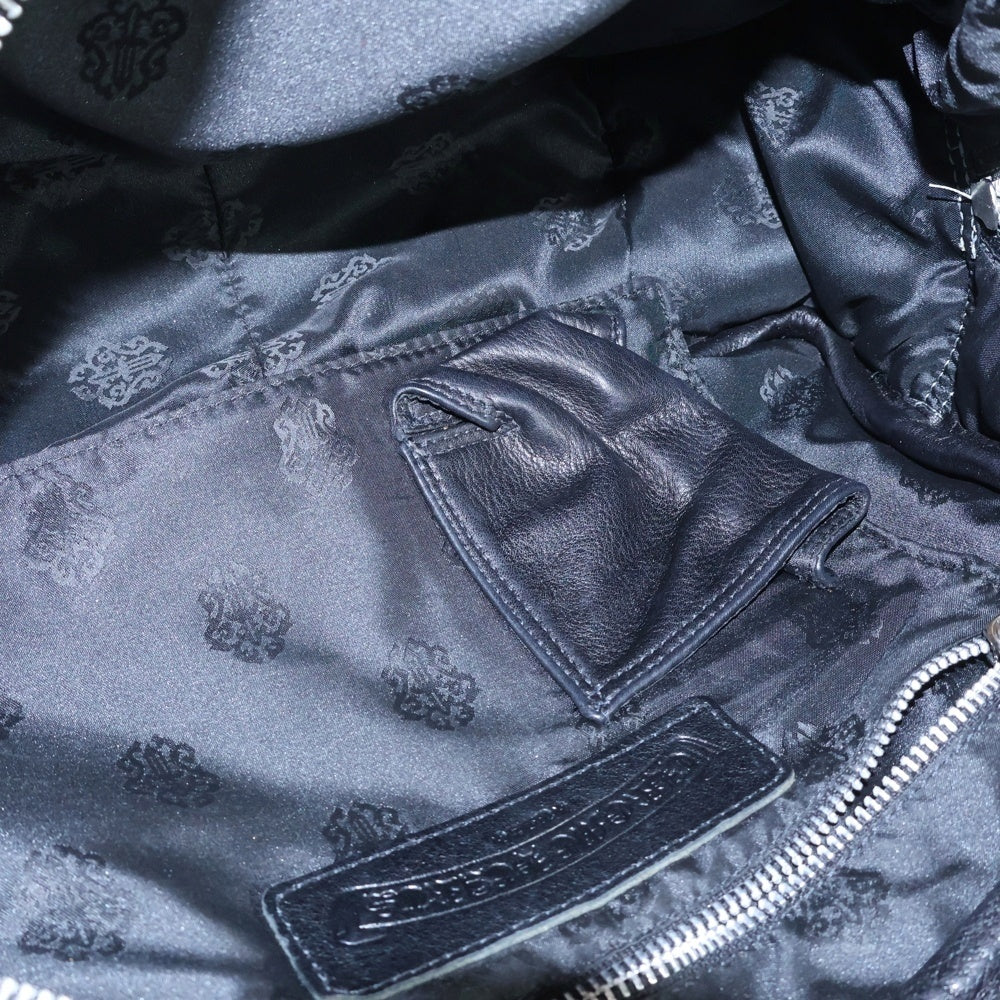 CHROME HEARTS(クロムハーツ) GYM SM ジムバッグ 現行型CHチャーム付きスモールレザーハンドバッグ