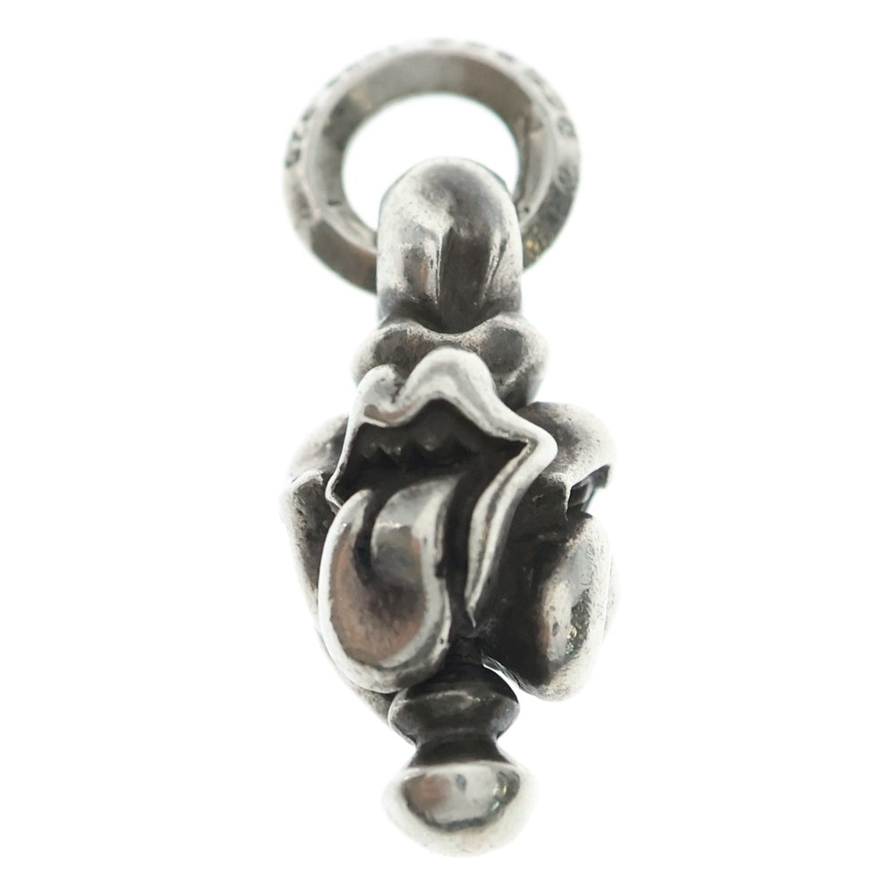 CHROME HEARTS(クロムハーツ) LT SWIVEL リップアンドタンスイベルチャーム ネックレストップ シルバー