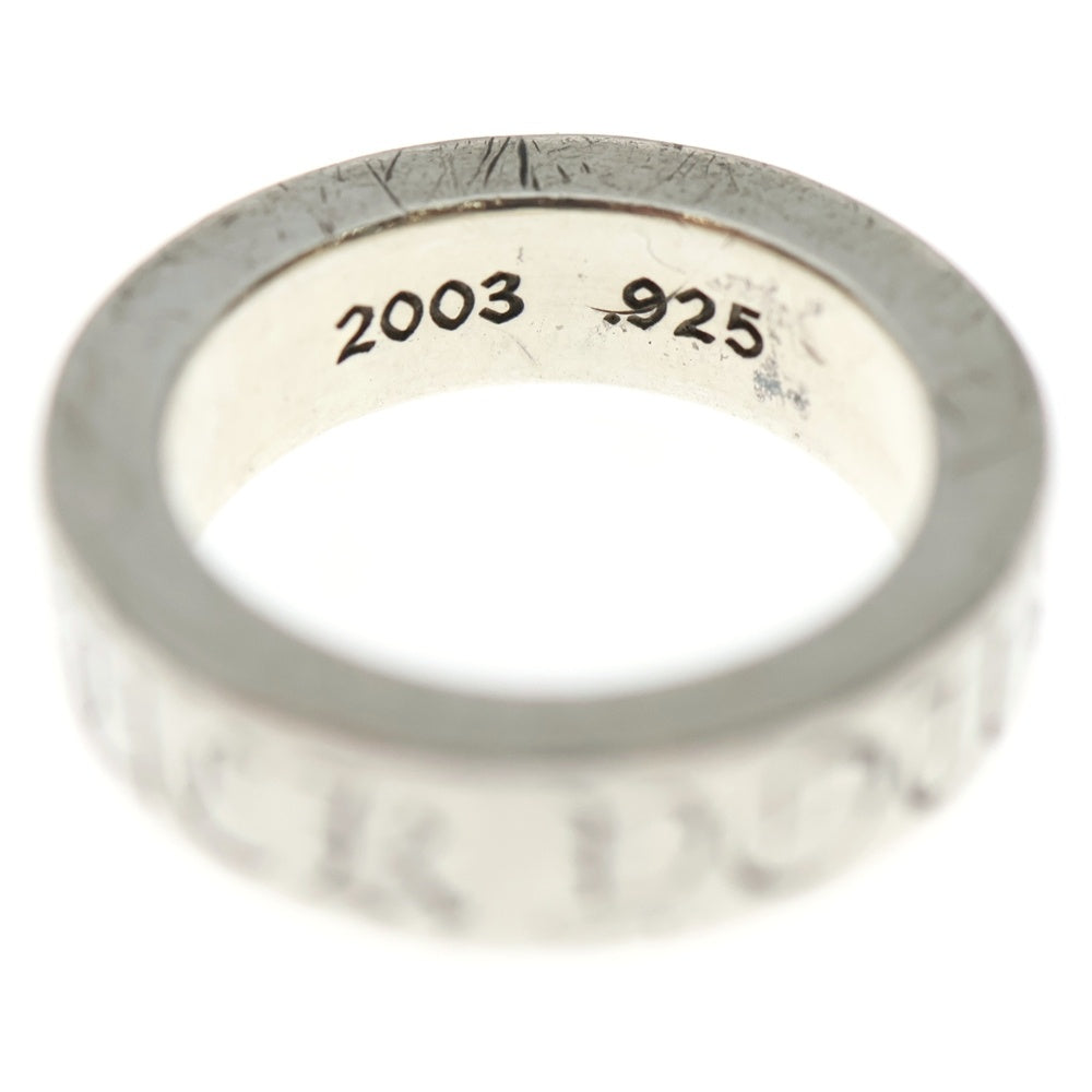 CHROME HEARTS(クロムハーツ) 6mm SPACER FUCK YOU 6mmスペーサーリング ファックユー シルバーBCA336