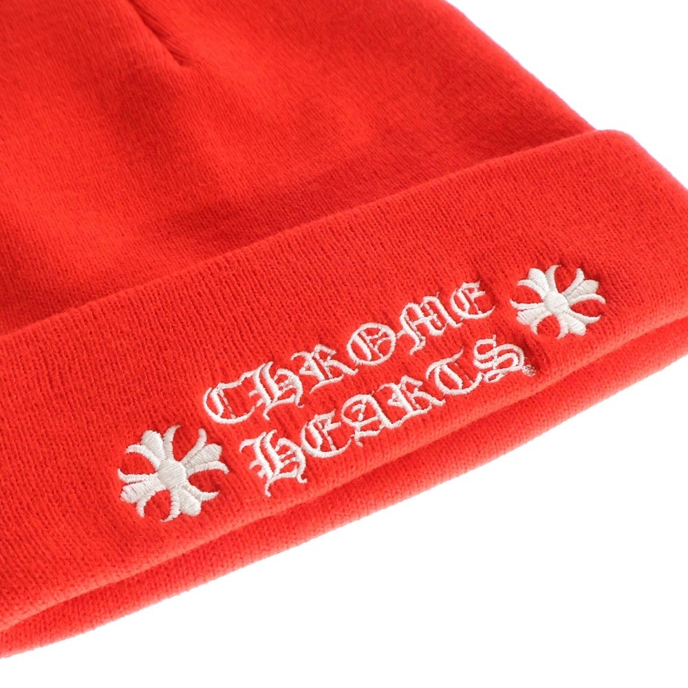 CHROME HEARTS(クロムハーツ) WATCH CAP ワッチキャップ ロゴ刺繍ニット帽子