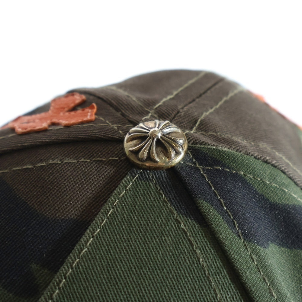 CHROME HEARTS(クロムハーツ) CH HAT CH刺繍クロスパッチベースボール