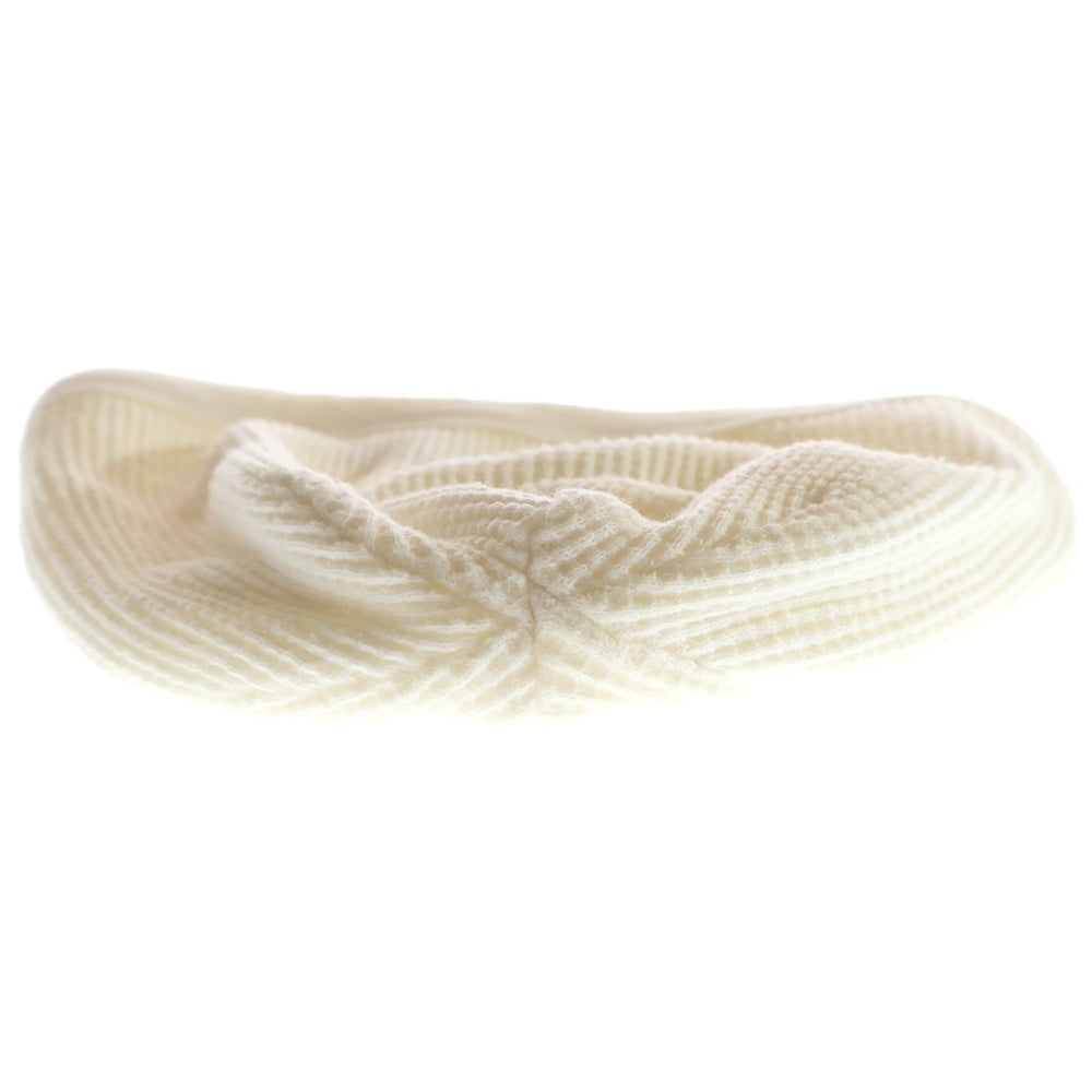 CHROME HEARTS(クロムハーツ) VINE DAGGER THERMAL BEANIE バインダガーデザイン サーマル ビーニー ニット帽 ホワイト