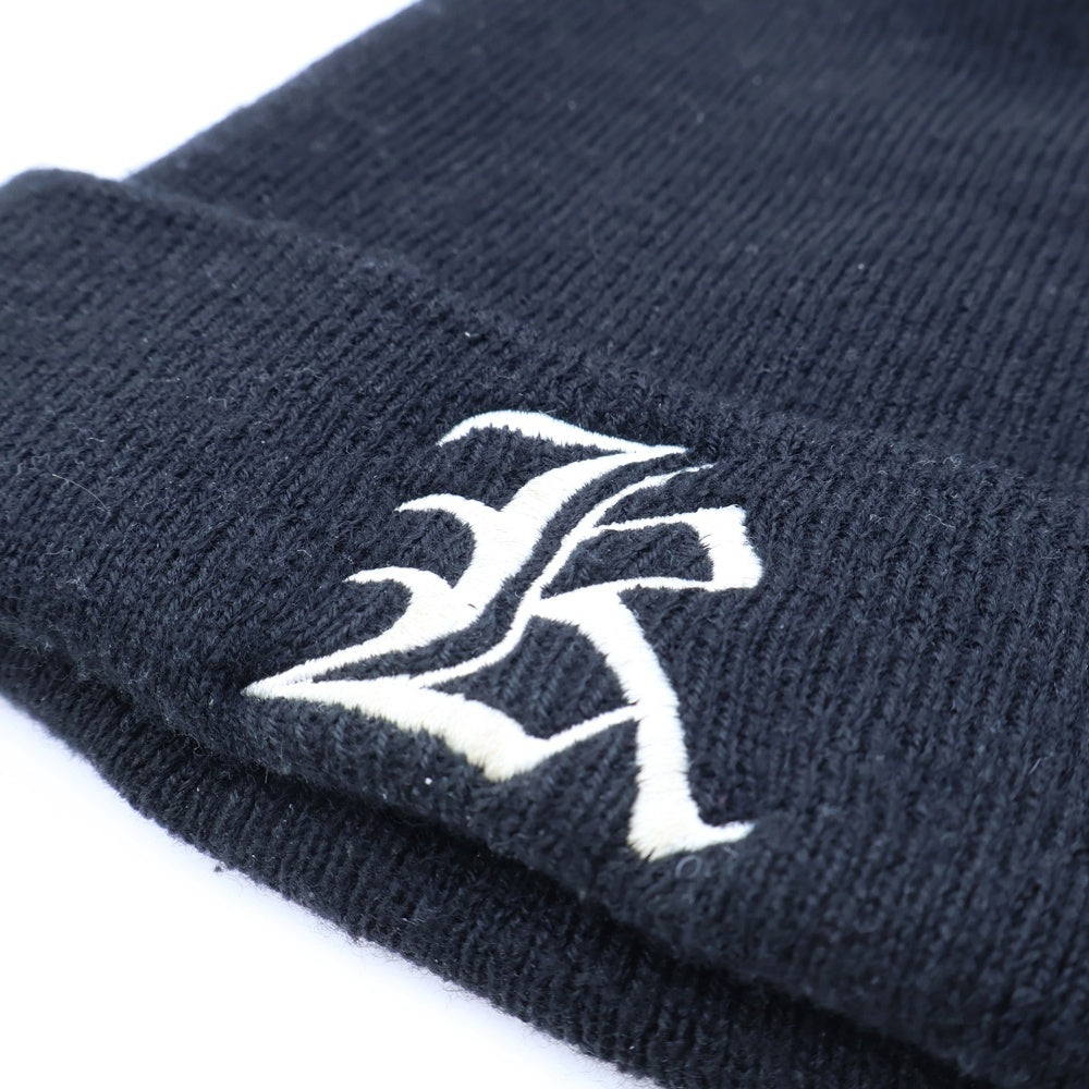 CHROME HEARTS(クロムハーツ) ×KYOSUKE HIMURO 2003 HIGHER THAN HEAVEN 氷室京介 ワッチビーニー ニットキャップ 帽子 ブラック