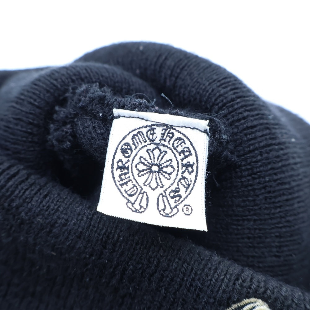 CHROME HEARTS(クロムハーツ) ×KYOSUKE HIMURO 2003 HIGHER THAN HEAVEN 氷室京介 ワッチビーニー ニットキャップ 帽子 ブラック