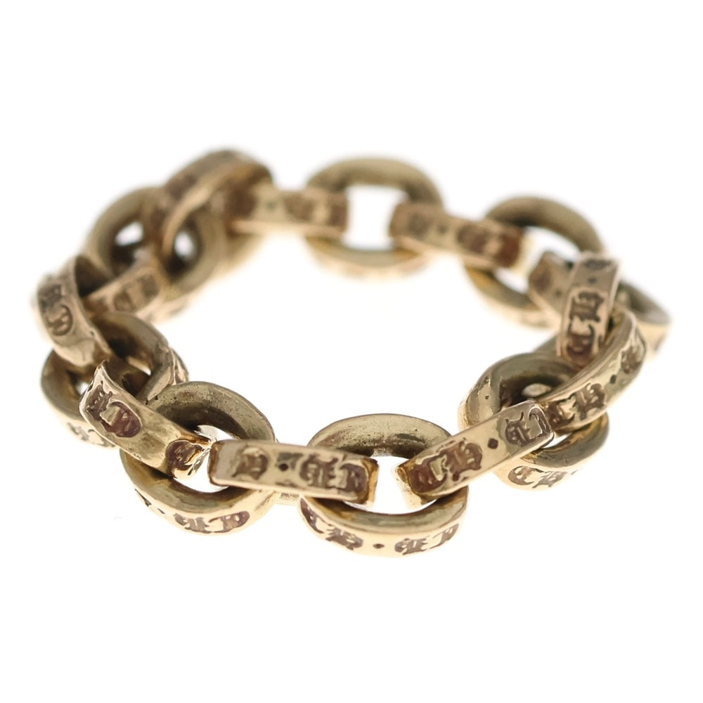CHROME HEARTS(クロムハーツ) 22K PAPER CHAIN RING ペーパーチェーンリング ゴールド