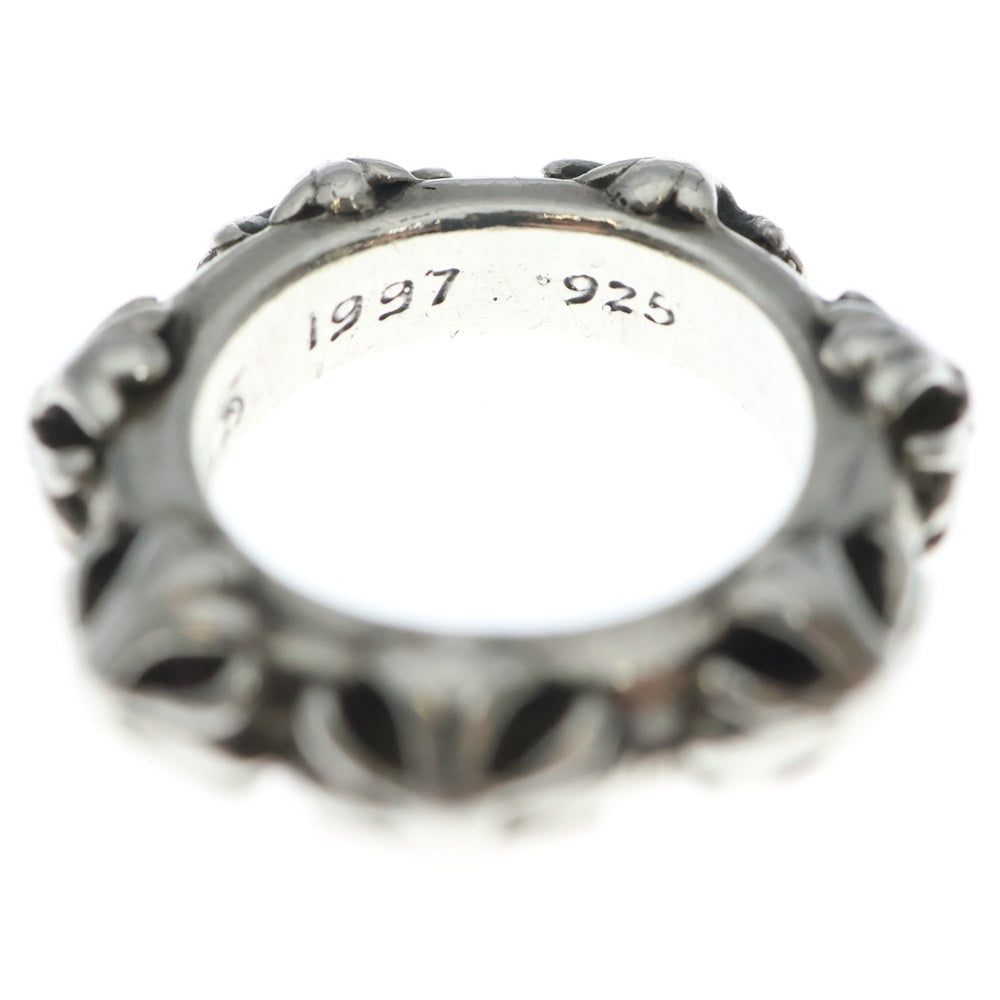 CHROME HEARTS(クロムハーツ) CROSS BAND クロスバンド リング シルバー BCA342