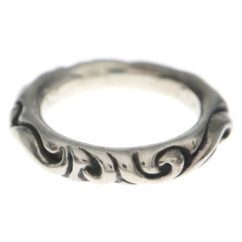 CHROME HEARTS(クロムハーツ) SCRL BAND スクロールバンド リング シルバー BCA351