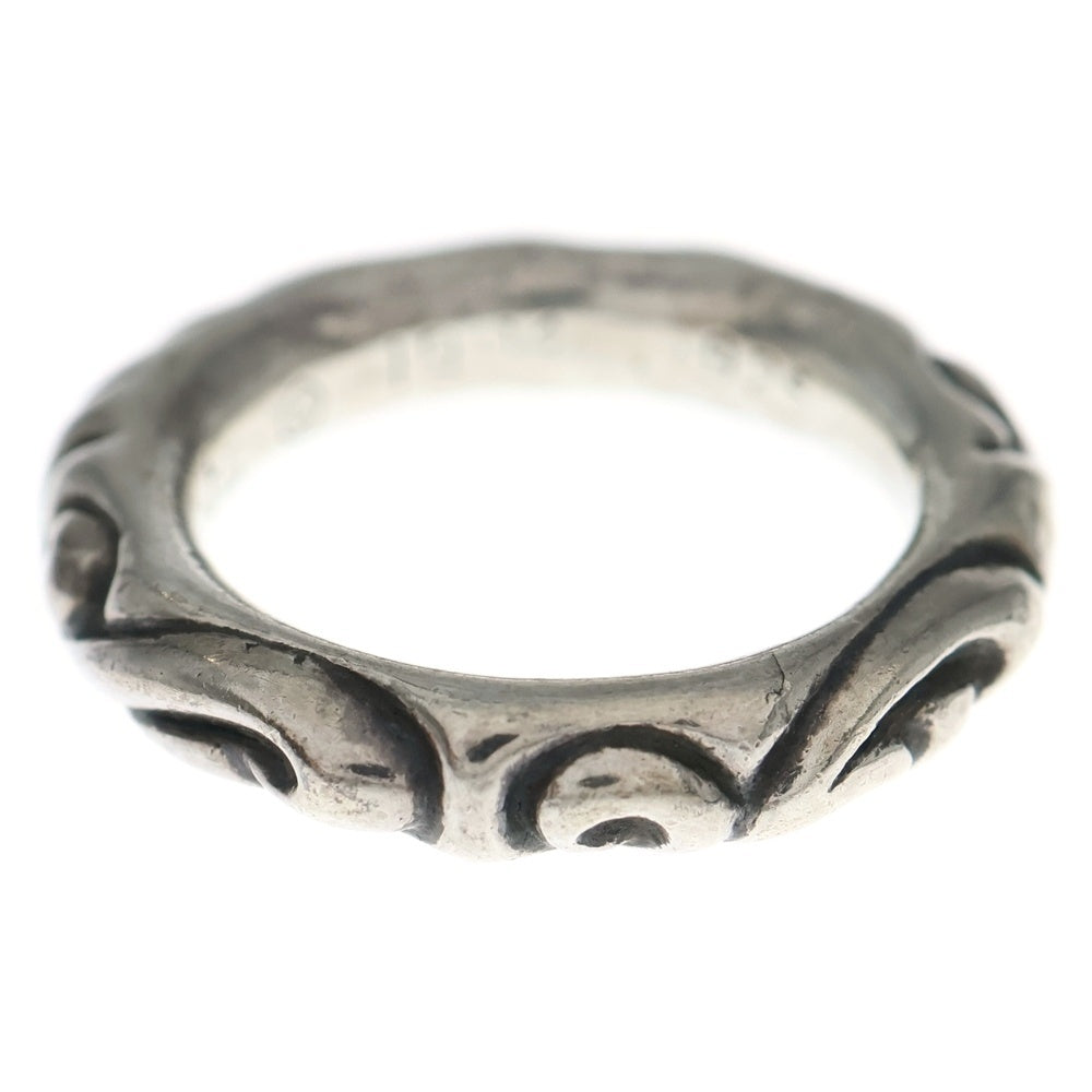 CHROME HEARTS(クロムハーツ) SCRL BAND スクロールバンド リング シルバー BCA351