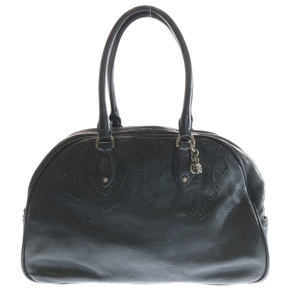 CHROME HEARTS(クロムハーツ) GYM MD ジムバッグ 現行型CHチャーム付きミディアムレザーハンドバッグ