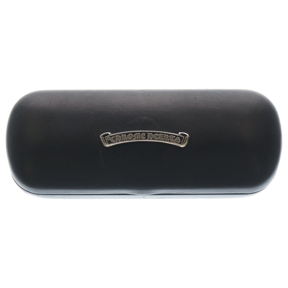 CHROME HEARTS(クロムハーツ) CASE イタリア製 メガネケース ブラック