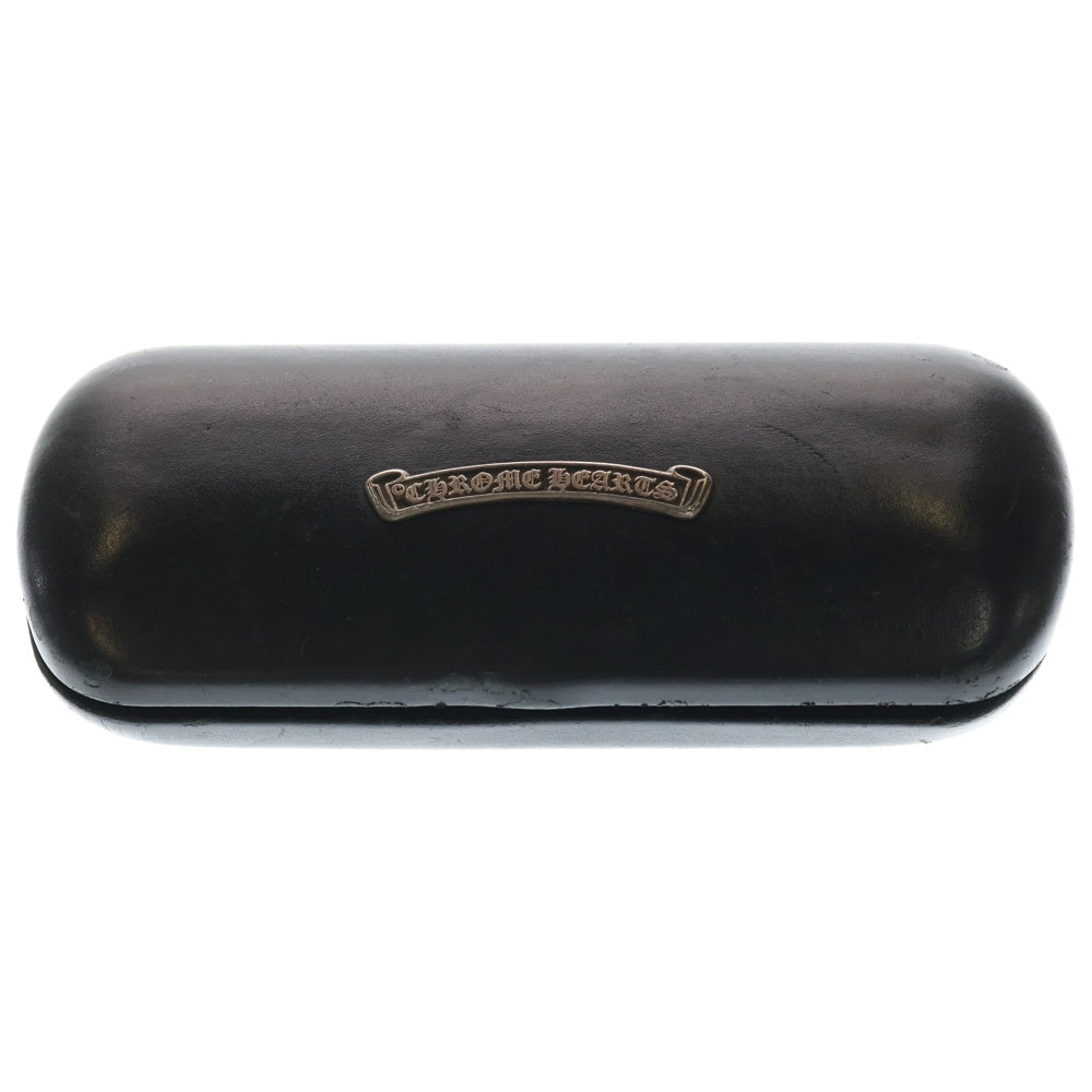 CHROME HEARTS(クロムハーツ) CASE イタリア製 メガネケース ブラック