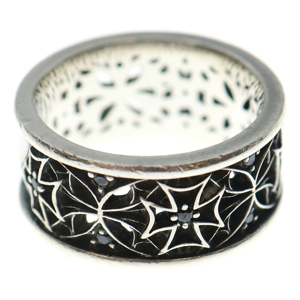 DEAL DESIGN(ディールデザイン) クロスウェブリング シルバー