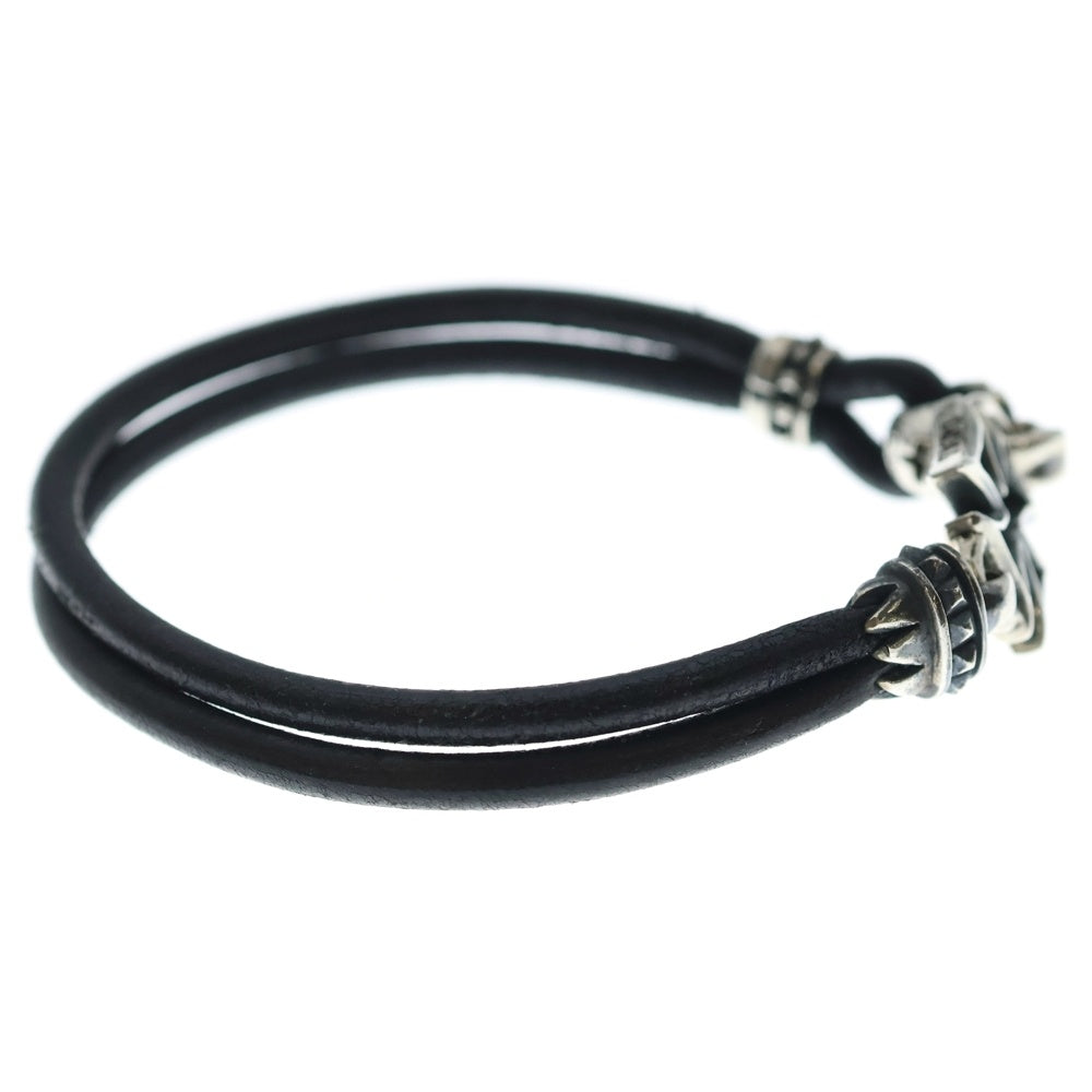 DEAL DESIGN(ディールデザイン) ファングドスカルブレスレット シルバー