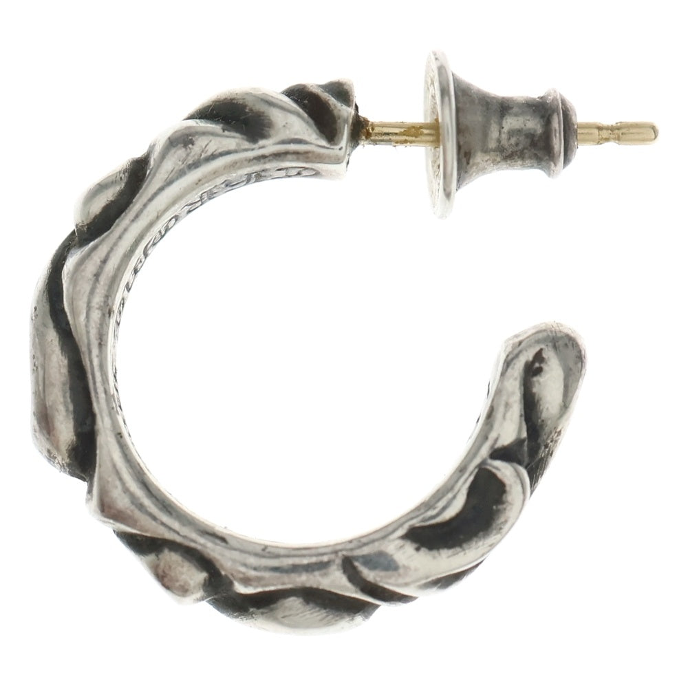 CHROME HEARTS(クロムハーツ) HOOP SCROOL スクロール フープピアス シルバー BCA102