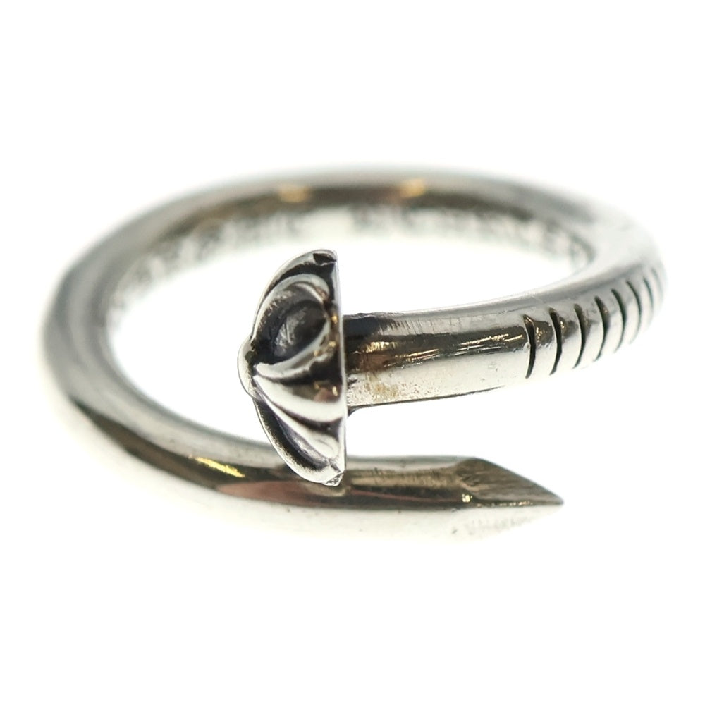 CHROME HEARTS(クロムハーツ) NAIL CRSBALL ネイル クロスボール リング シルバー BCA349