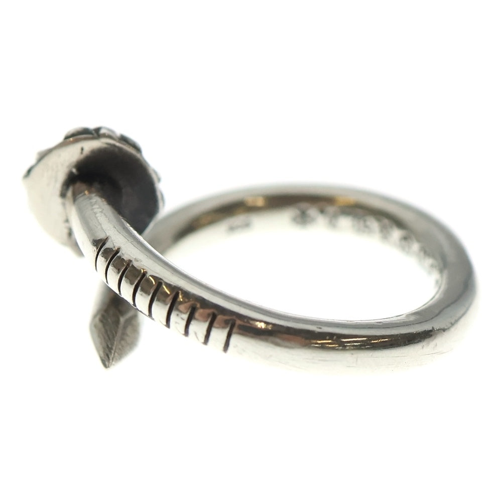 CHROME HEARTS(クロムハーツ) NAIL CRSBALL ネイル クロスボール リング シルバー BCA349