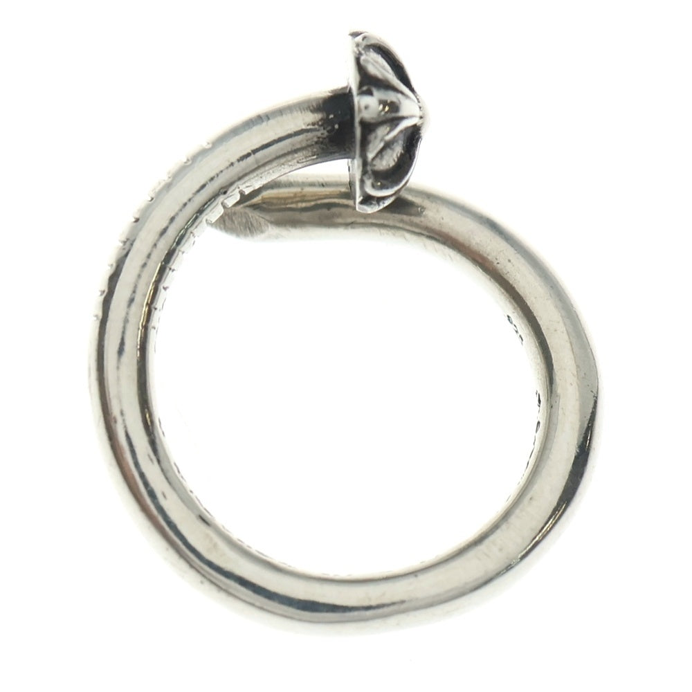CHROME HEARTS(クロムハーツ) NAIL CRSBALL ネイル クロスボール リング シルバー BCA349