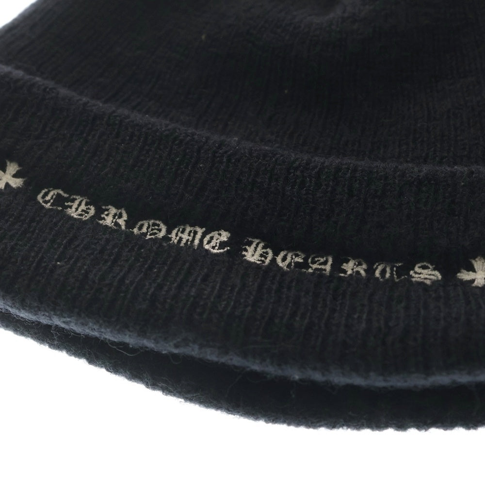 CHROME HEARTS(クロムハーツ) WOOL WATCH CAP CHプラス刺繍ニットキャップビーニー帽子