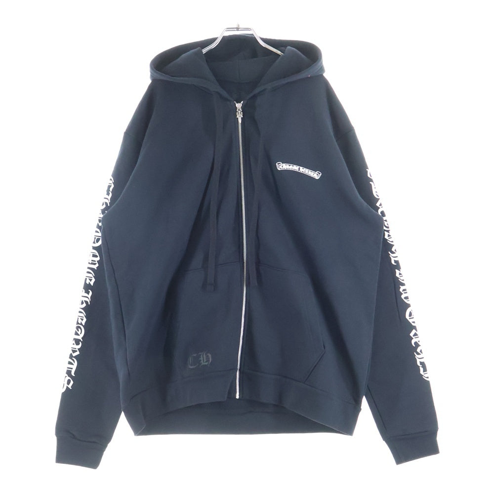 CHROME HEARTS(クロムハーツ) SWTSHRT HD ZIP バックラベルロゴジップアップパーカー