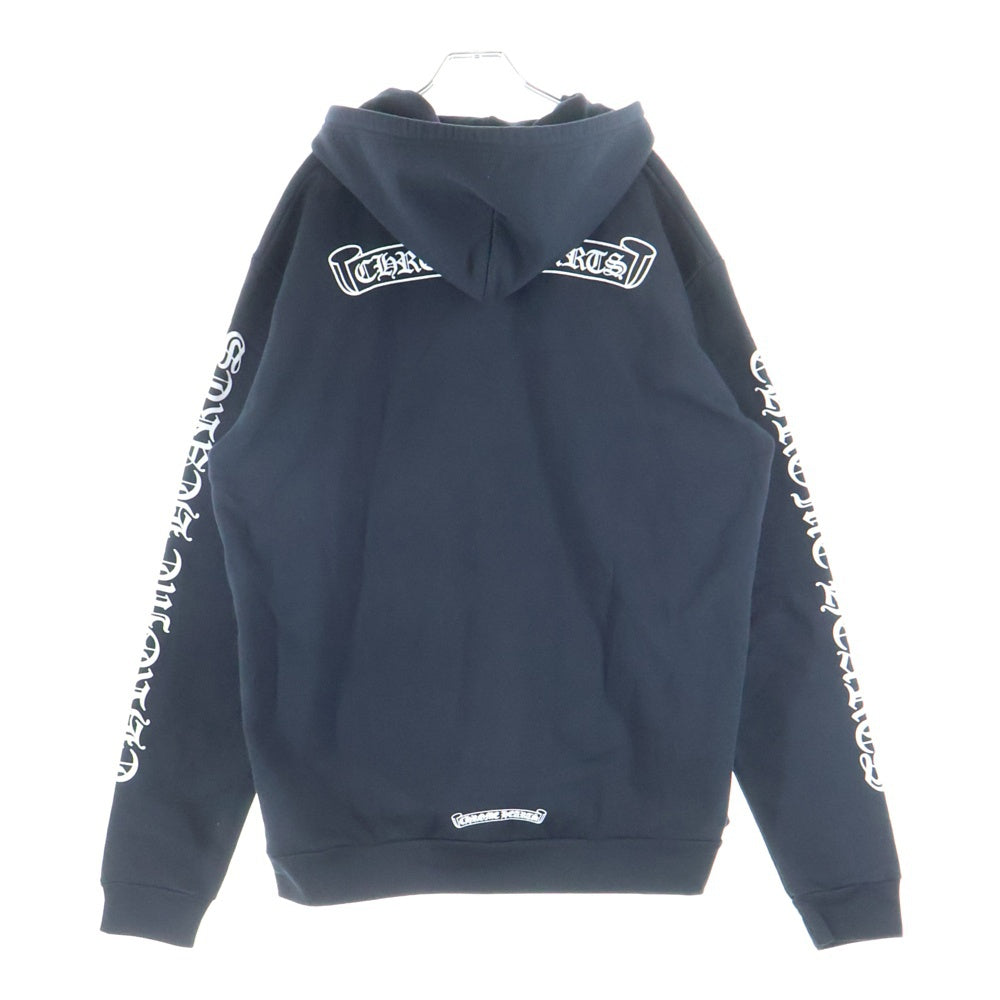 CHROME HEARTS(クロムハーツ) SWTSHRT HD ZIP バックラベルロゴジップアップパーカー