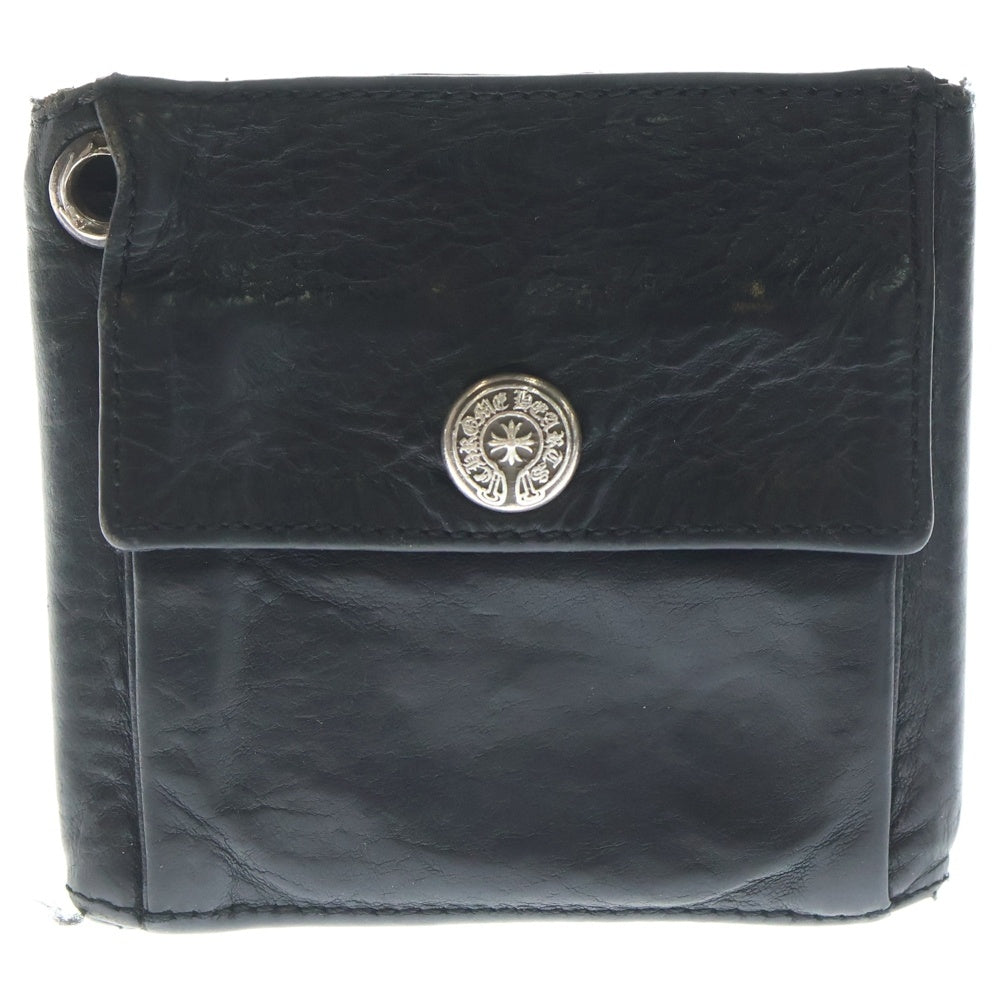 CHROME HEARTS(クロムハーツ) 2FACE ホースシューボタンレザー財布