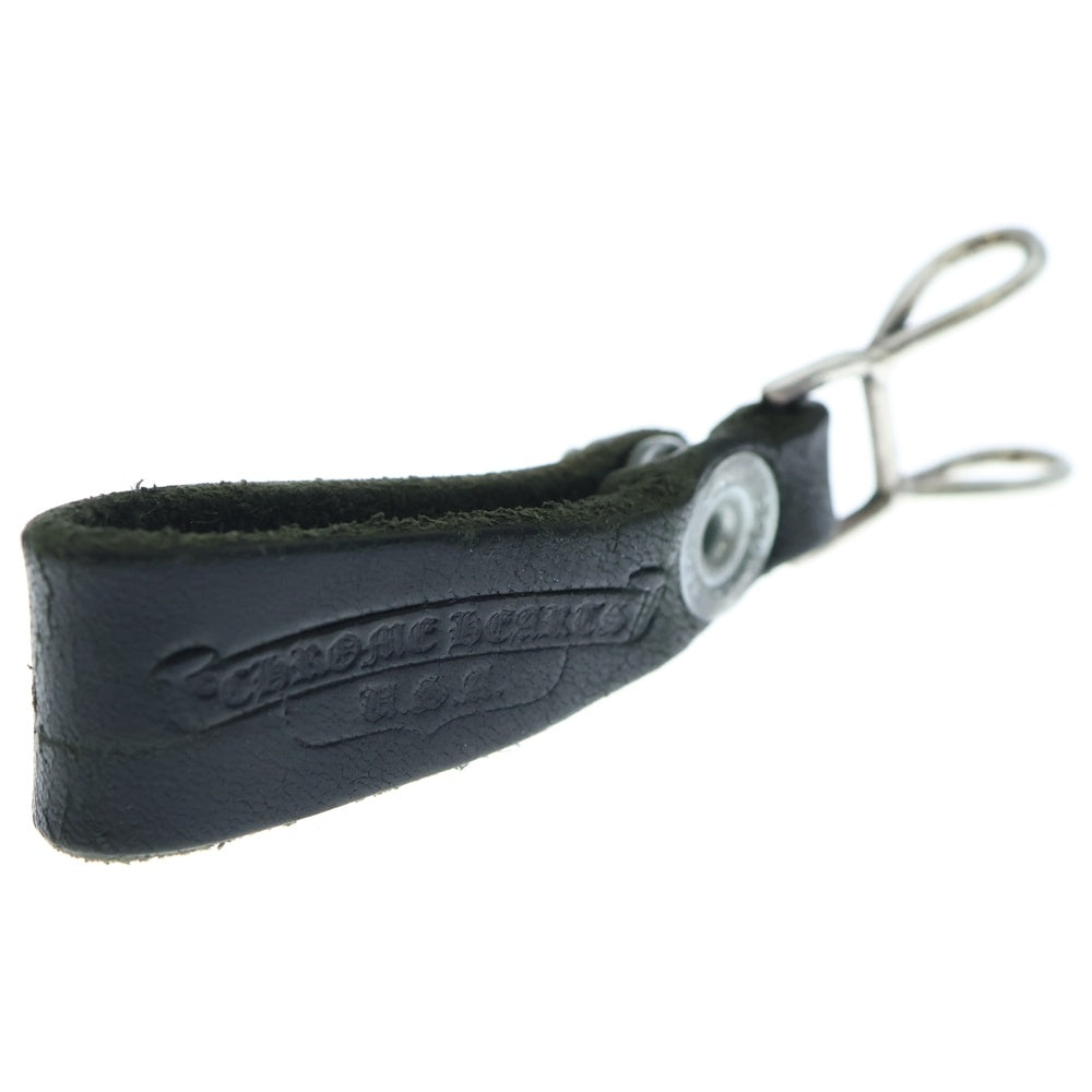 CHROME HEARTS(クロムハーツ) クロスボールボタンレザーベルトループ BELT LOOP