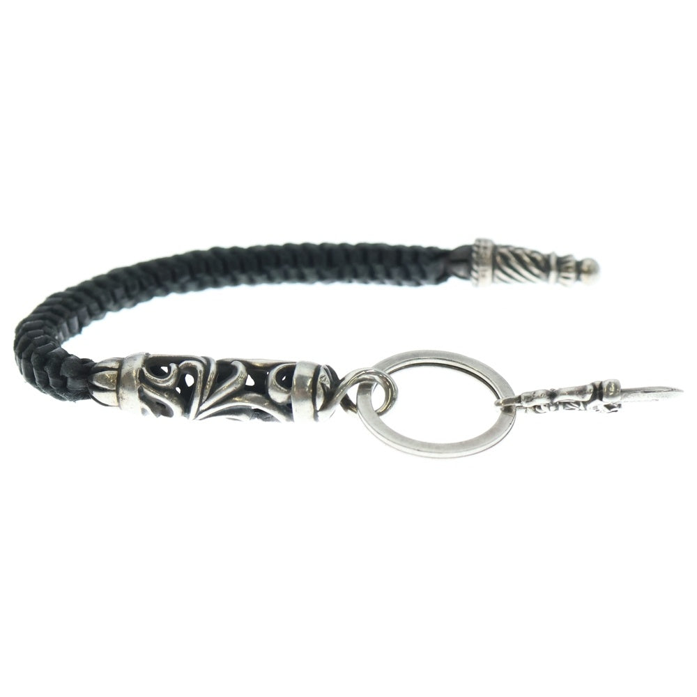 CHROME HEARTS(クロムハーツ) OTC ROLLER ローラー ダガー レザー キーホルダー