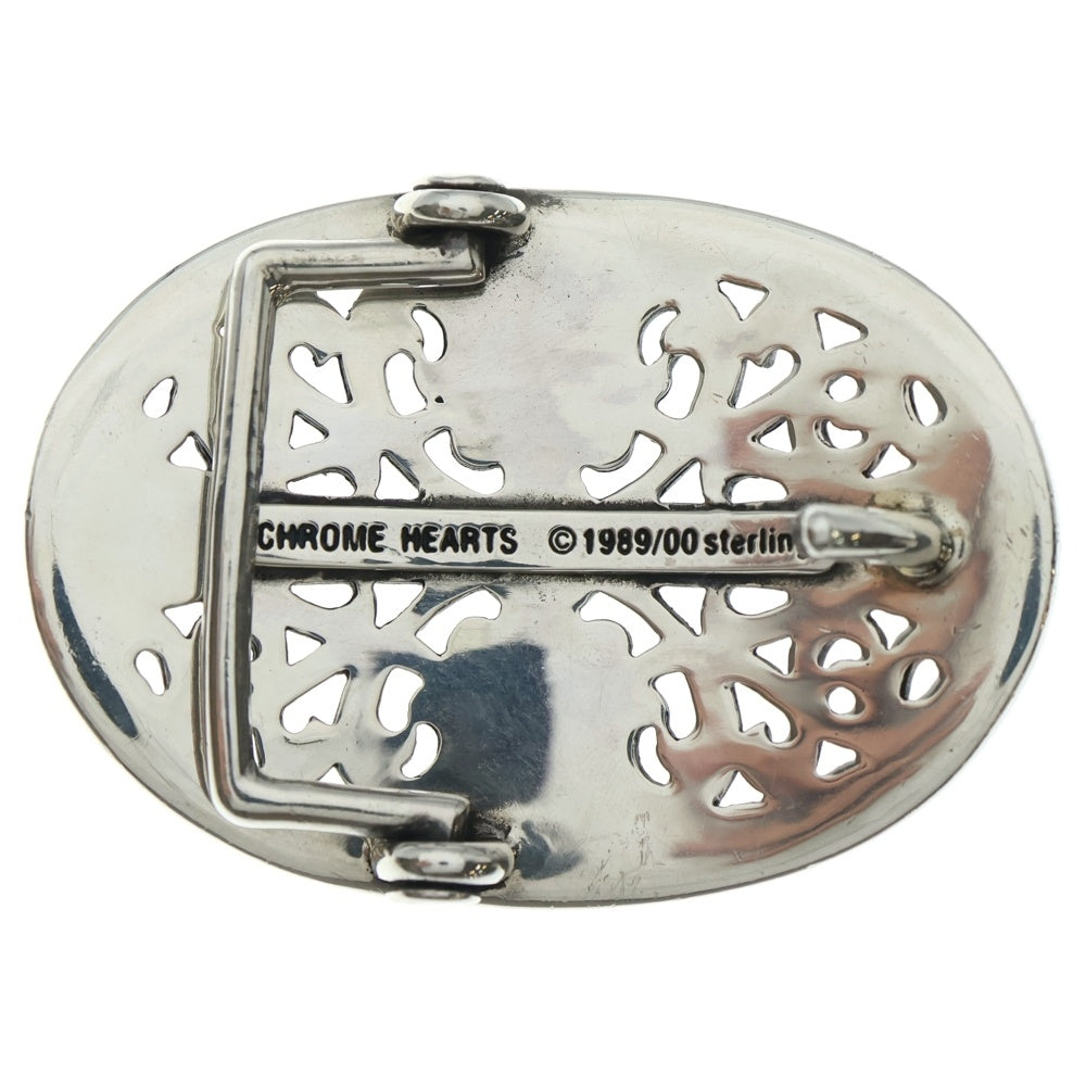 CHROME HEARTS(クロムハーツ) OVAL CROSS STRAP1.5クラシックオーバルクロスバックル シルバー BCA359