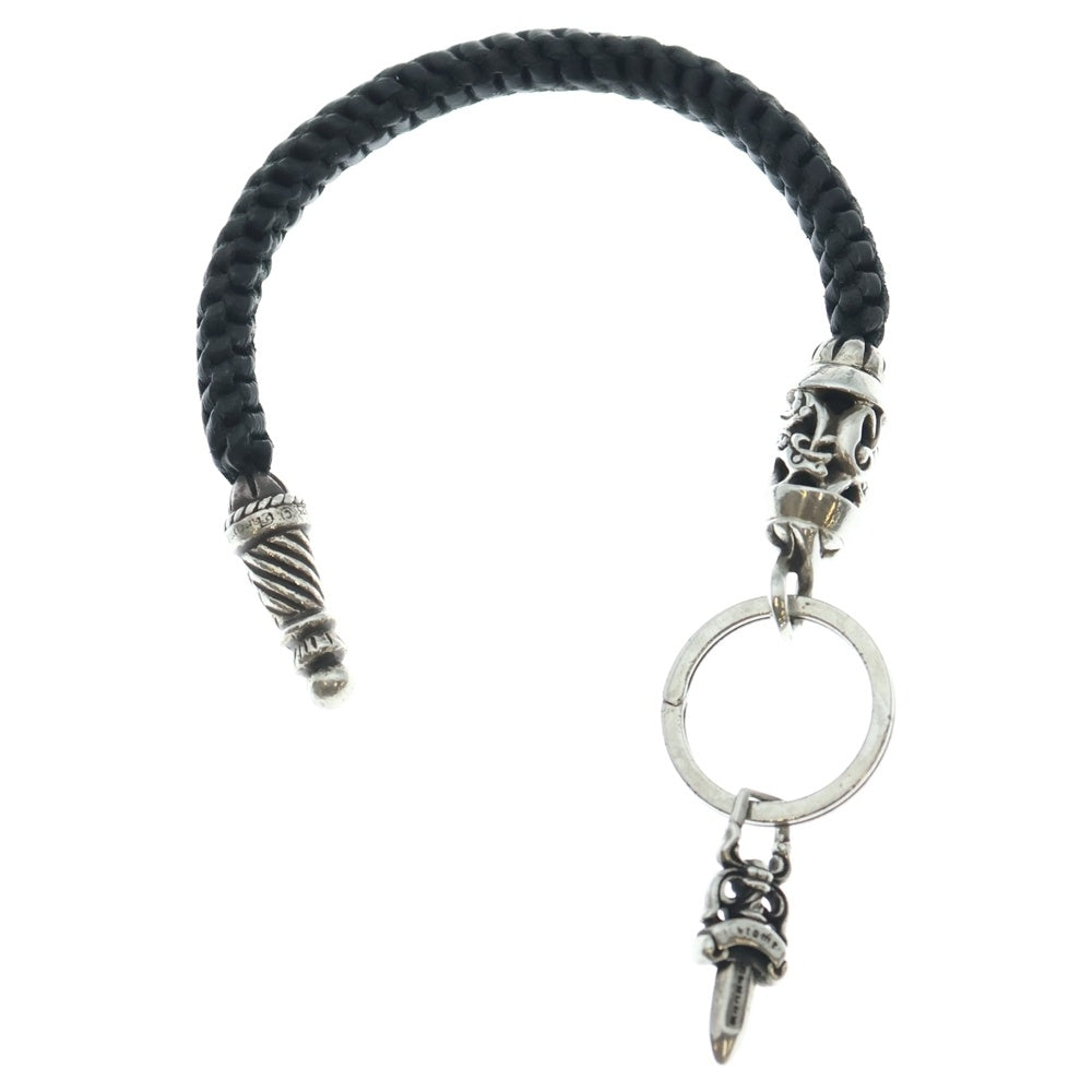 CHROME HEARTS(クロムハーツ) OTC CELTIC ROLLER ケルティックローラー ダガー レザー キーホルダー