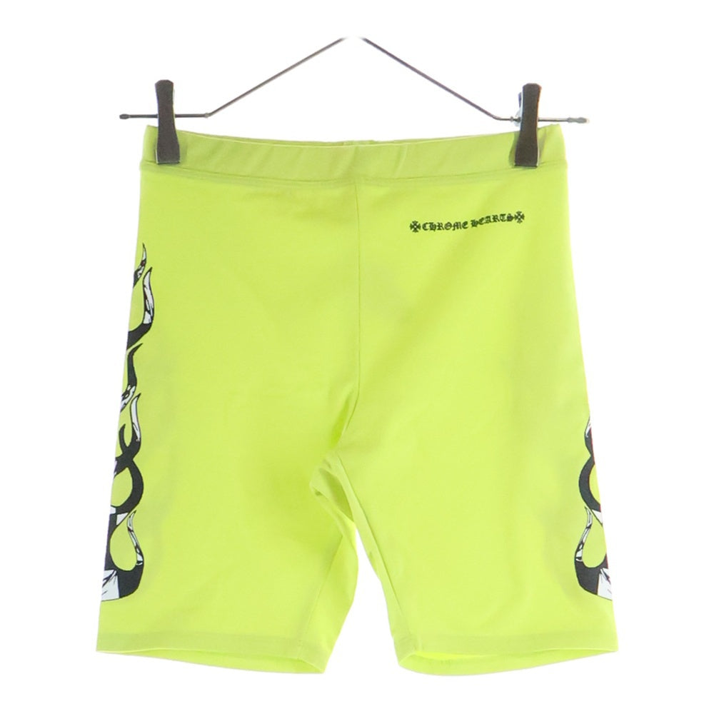 CHROME HEARTS(クロムハーツ) MATTY BOY バイカーショートパンツ イエロー レディース